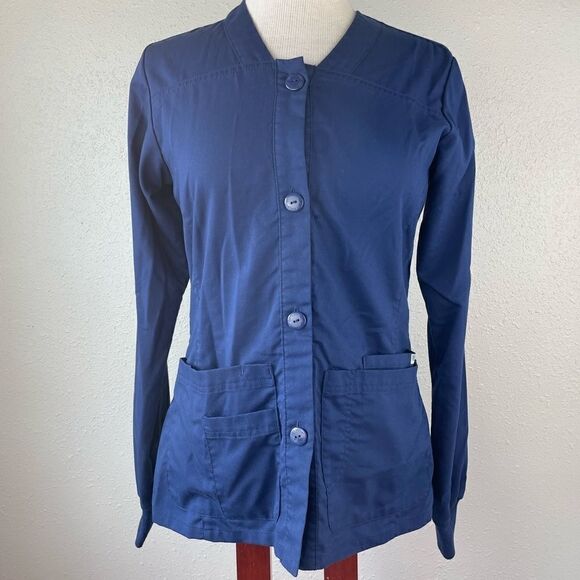 Grey’s Anatomy Nurses Button Down Top Size XS EUC - Picture 1 of 7